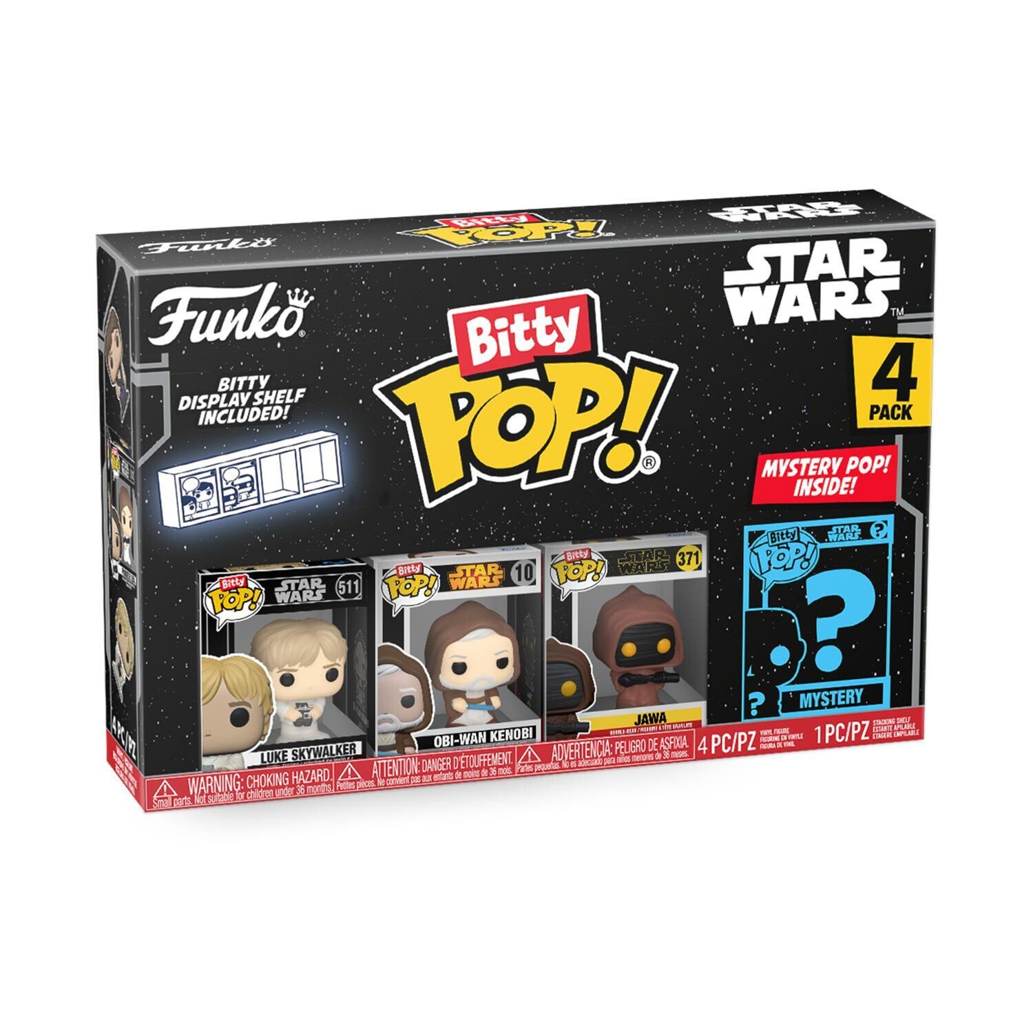  Set 4 figurine - Star Wars - Bitty Pop | Funko 