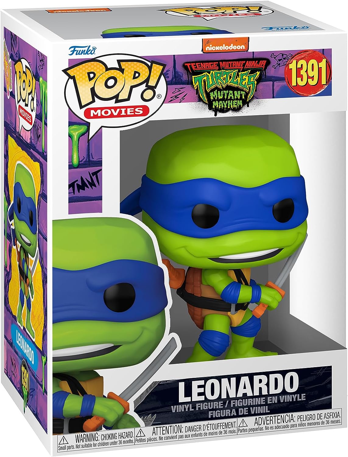 Figurina - Teenage Mutant Ninja Turtles - Leonardo | Funko - 1 | YEO