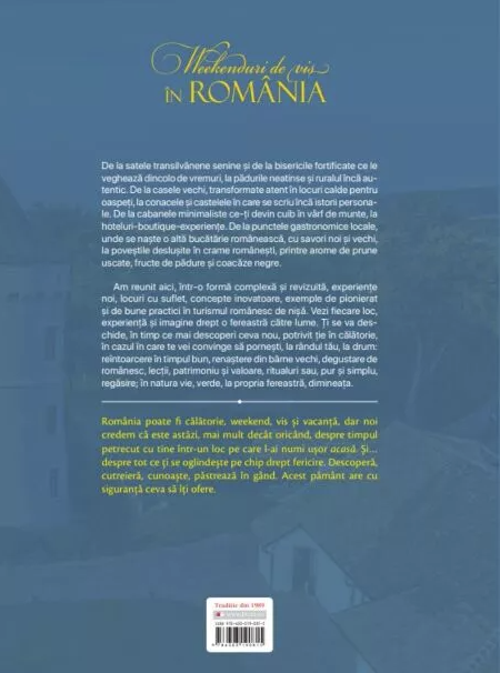 Weekenduri de vis in Romania | Alexandra-Elena Marcu, Razvan Marcu