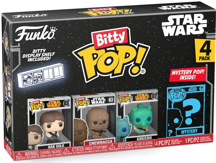 Set 4 figurine - Bitty Pop! - Star Wars | Funko