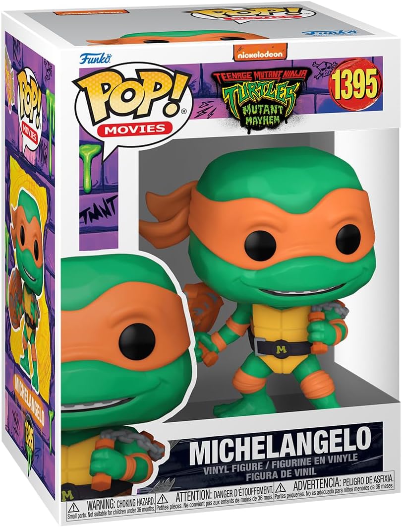 Figurina - Teenage Mutant Ninja Turtles - Michelangelo | Funko
