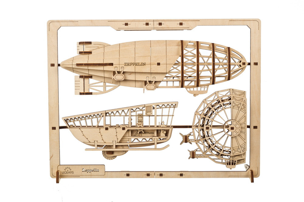 Puzzle 2.5D - Zeppelin | Ugears