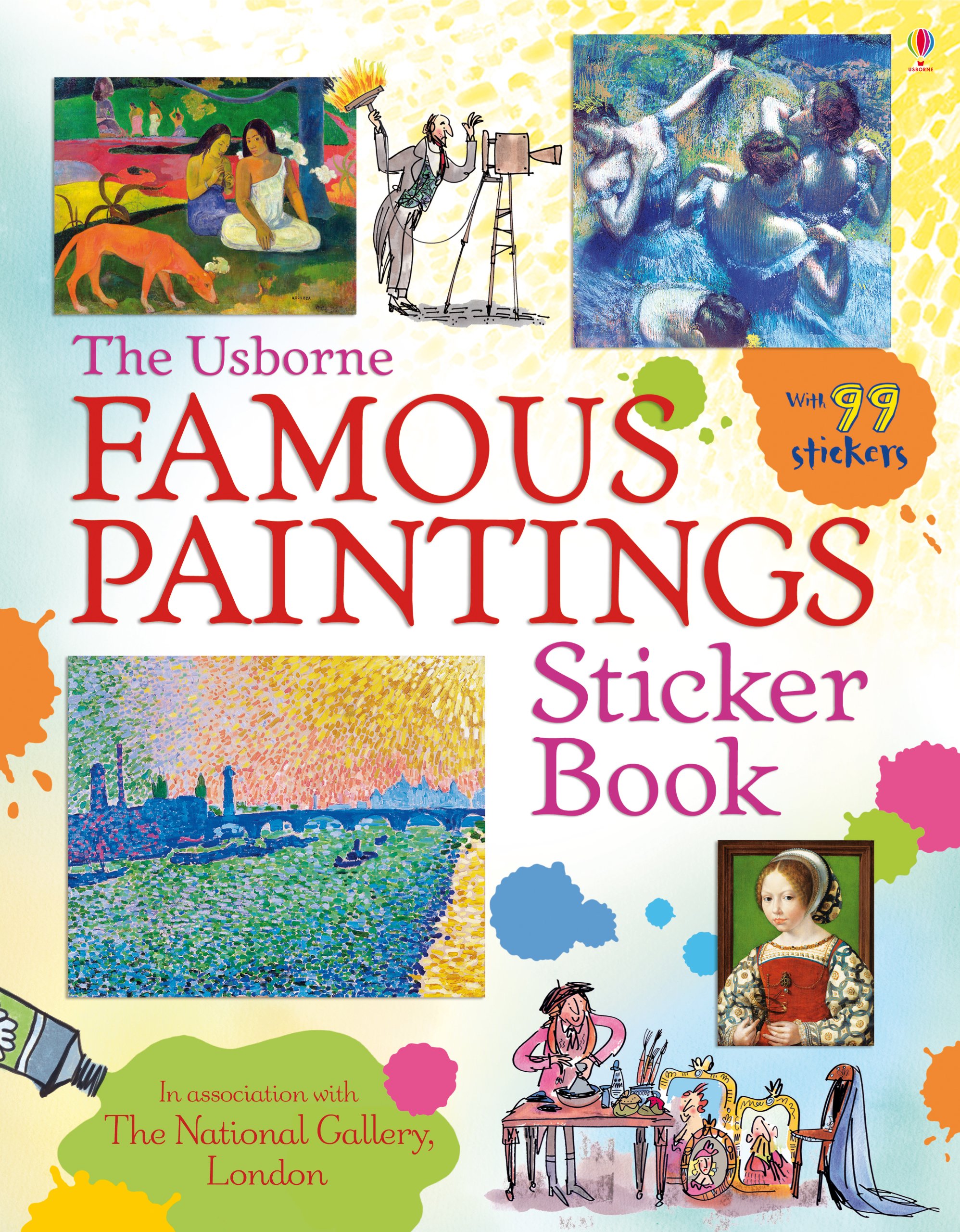 Famous Paintings Sticker Book | Megan Cullis