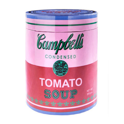 Puzzle - Andy Warhol Soup Can Pink | Galison - 2