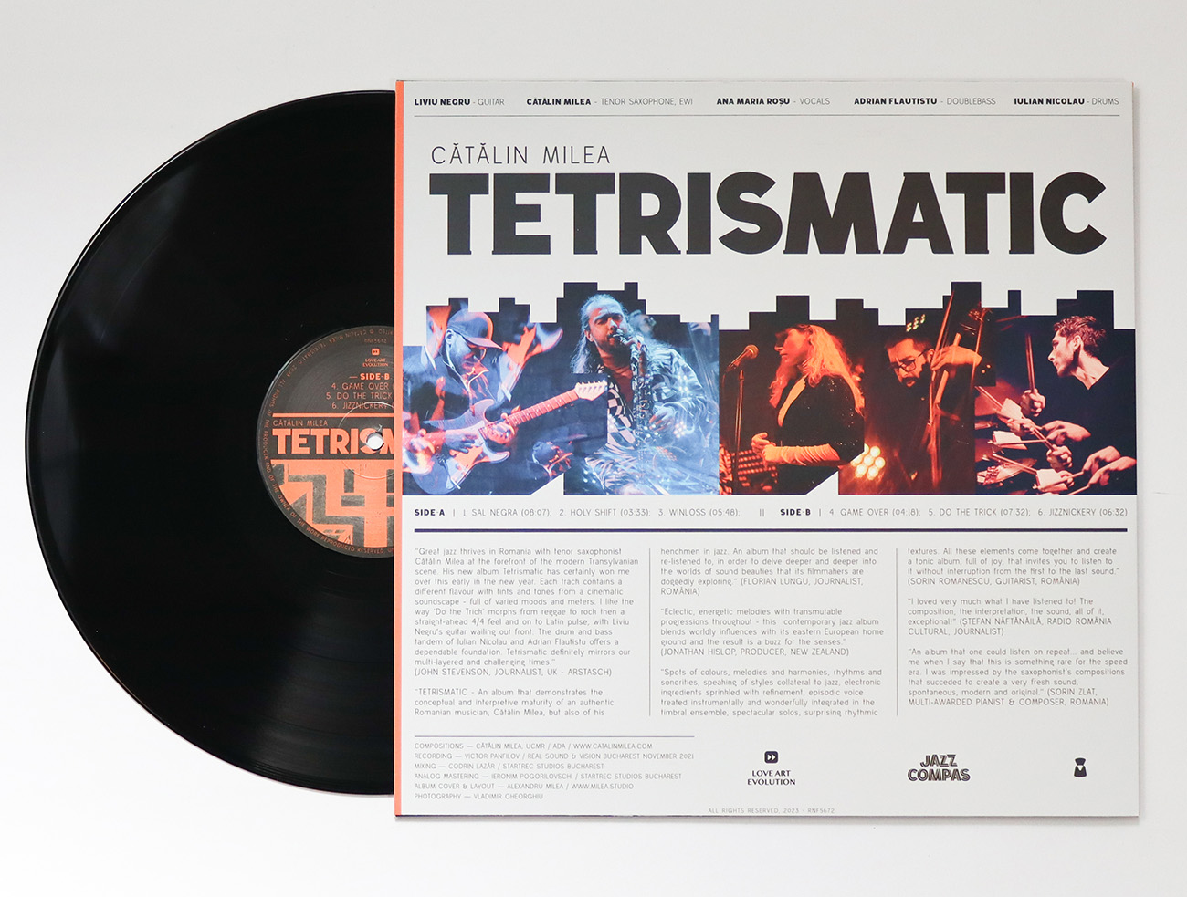 Tetrismatic - Vinyl | Catalin Milea