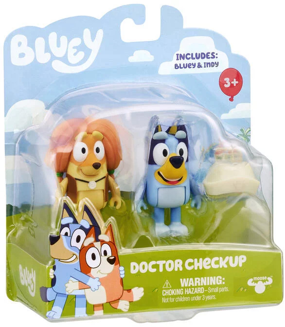 Set 2 figurine - Bluey - Doctor Checkup | Moose Toys - 4 | YEO