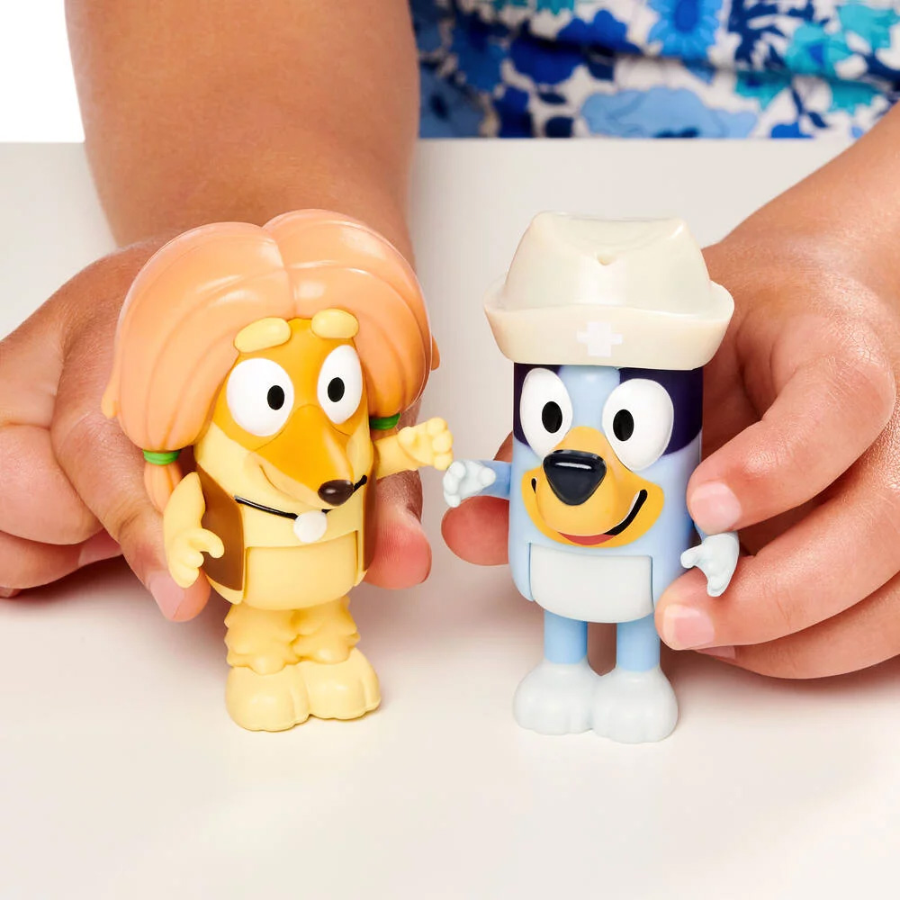 Set 2 figurine - Bluey - Doctor Checkup | Moose Toys - 1 | YEO