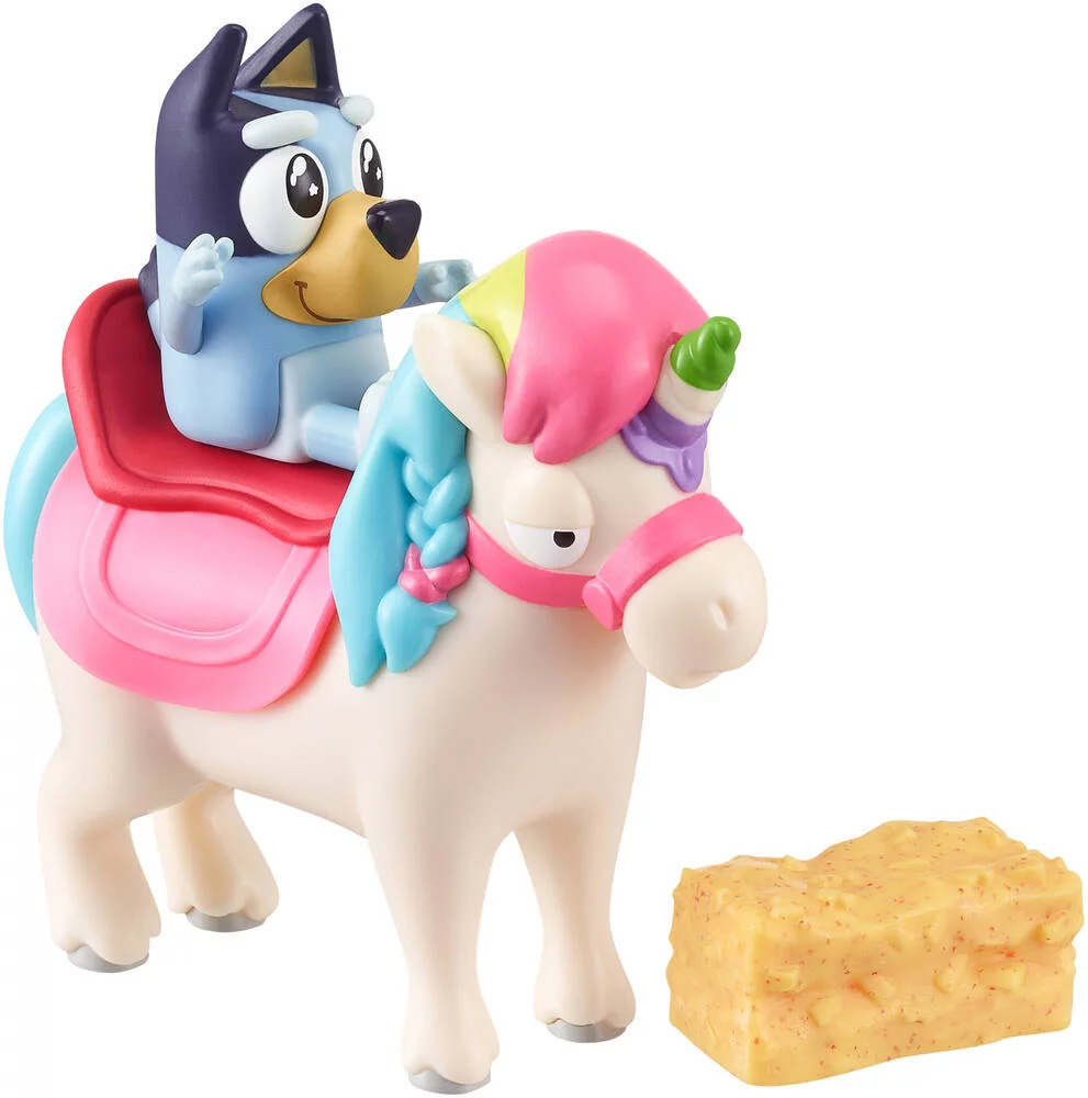 Set 2 figurine - Bluey - Bluey\'s Unipony Ride | Moose Toys - 1 | YEO