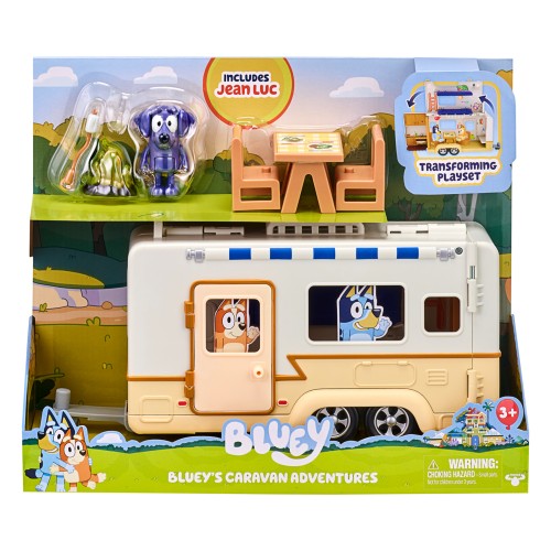  Set de joaca - Bluey's Caravan Adventures | Moose Toys 