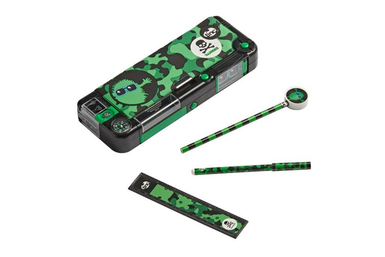 Penar cu accesorii - Hugga Camo - Verde | Tinc