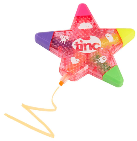 Set 5 markere - Star Multi Highlighter - Tinc | Tinc - 1 | YEO