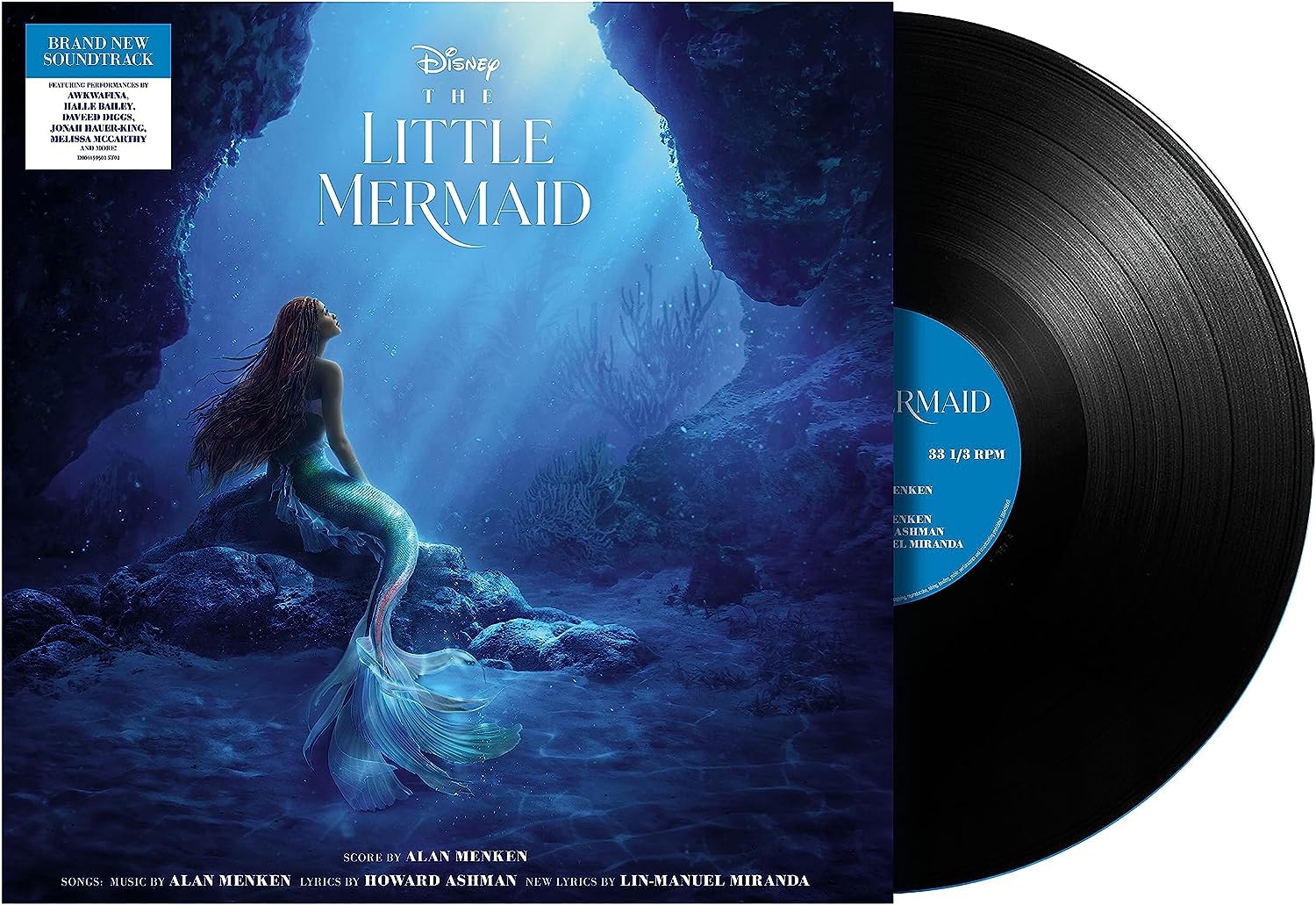 The Little Mermaid (Soundtrack) - Vinyl | Alan Menken, Lin-Manuel Miranda, Howard Ashman - 1 | YEO