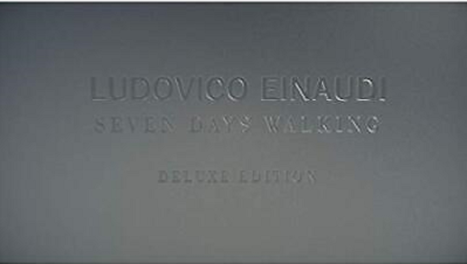Seven Days Walking - CD + Vinyl | Ludovico Einaudi