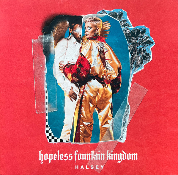 Hopeless Fountain Kingdom - Clear with Teal Splatter Vinyl | Halsey