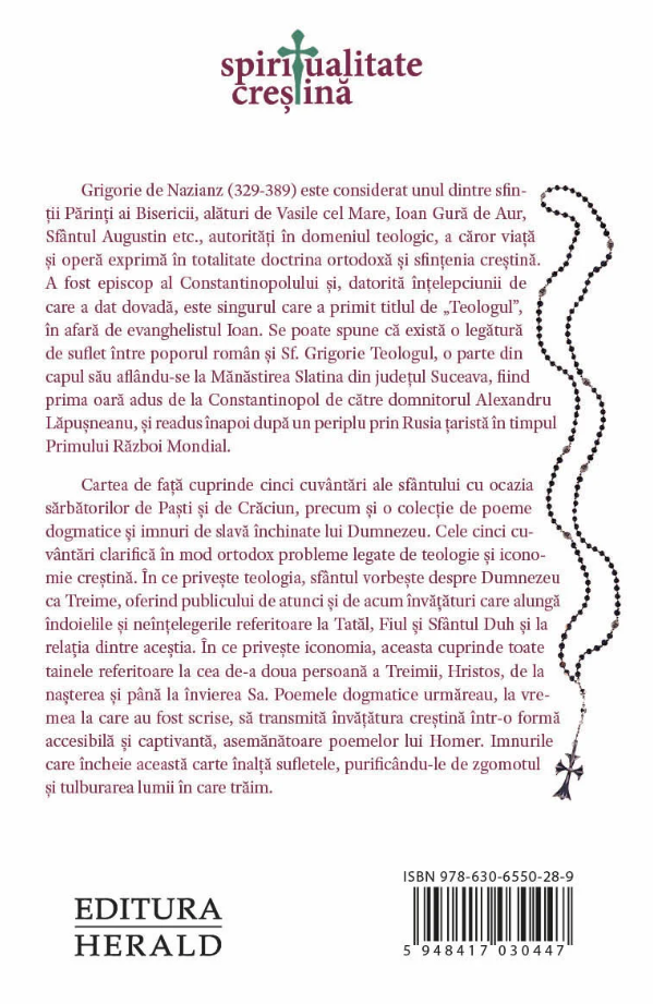 Imnuri catre Dumnezeu | Grigorie de Nazianz