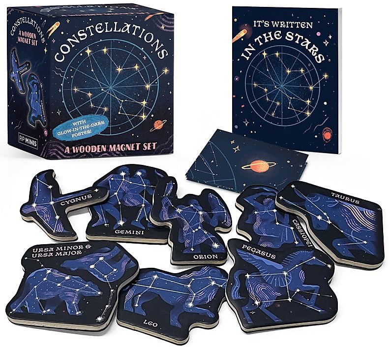 Constellations: A Wooden Magnet Set | Christina Rosso-Schneider