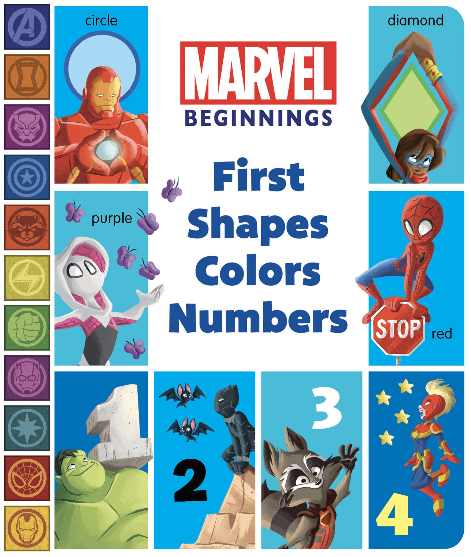 First Shapes, Colors, Numbers | Sheila Sweeny Higginson, Marvel Press Artist