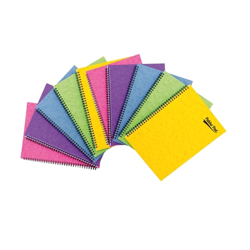 Set 10 caiete A4 cu spirala - Notemakers Sidebound - Multicolor | Pukka Pad