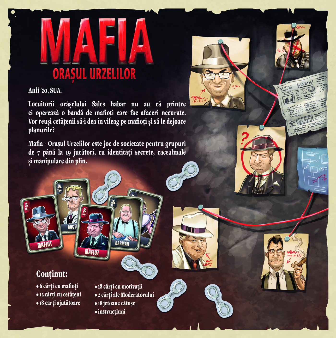 Joc - Mafia - Orasul Urzelilor | Trefl - 4