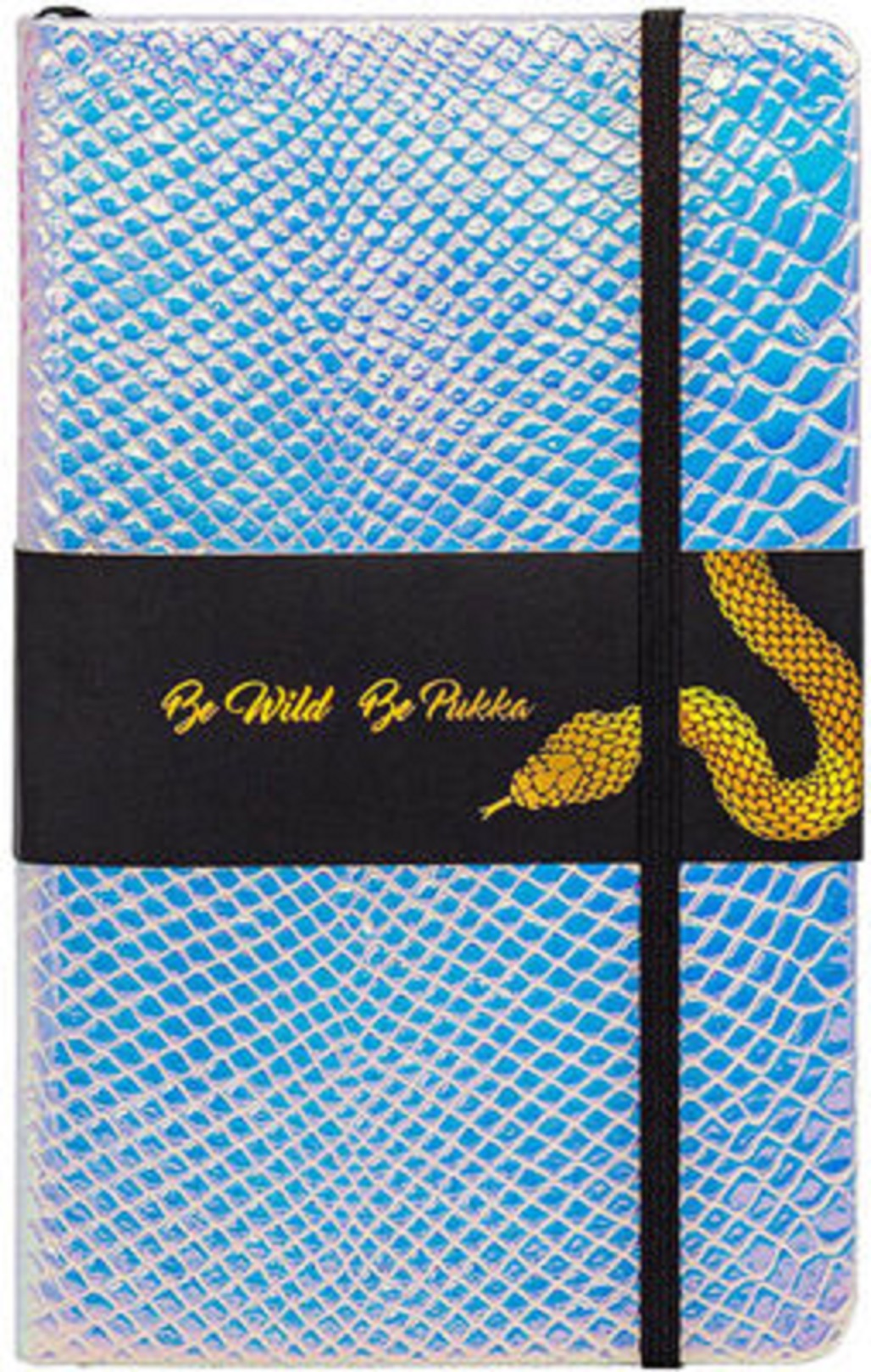 Carnet A5 - Be Wild - Iridescent Snake Skin | Pukka Pad