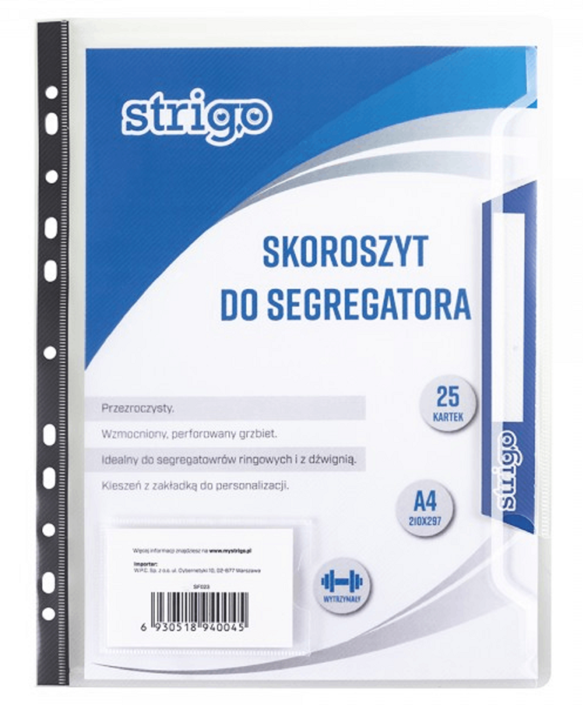 Dosar - Biblioraft - A4 - Transparent | Strigo