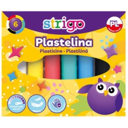 Plastilina 6 culori - Strigo | Strigo