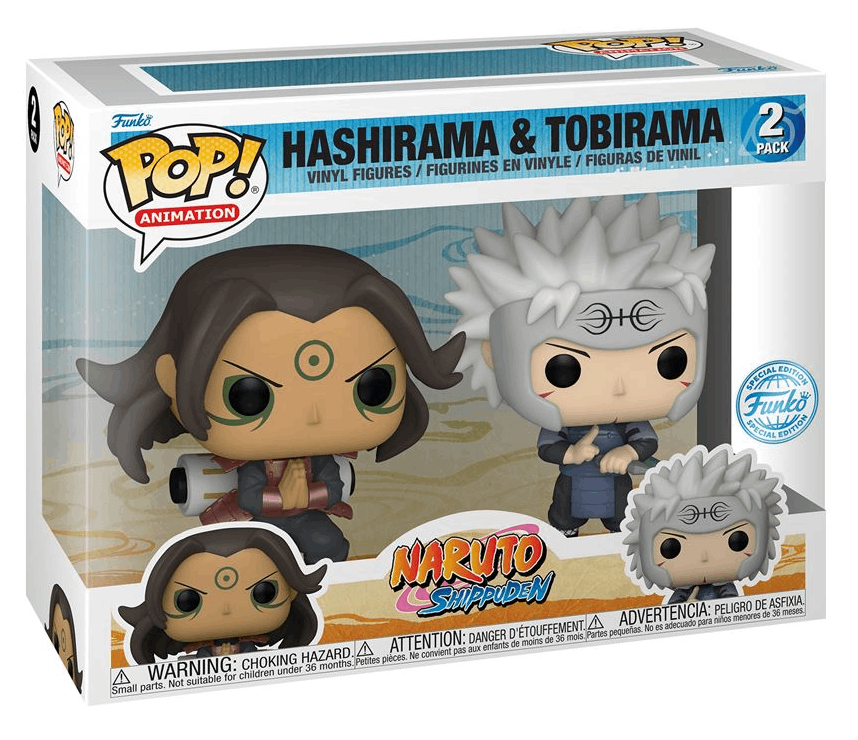 Set 2 figurine - Naruto Shippuden - Hashirama and Tobirama | Funko