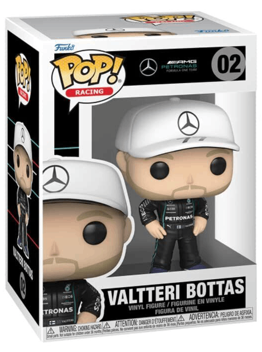 Figurina - Mercedes-Benz AMG - Petronas - Valtteri Bottas | Funko - 2 | YEO