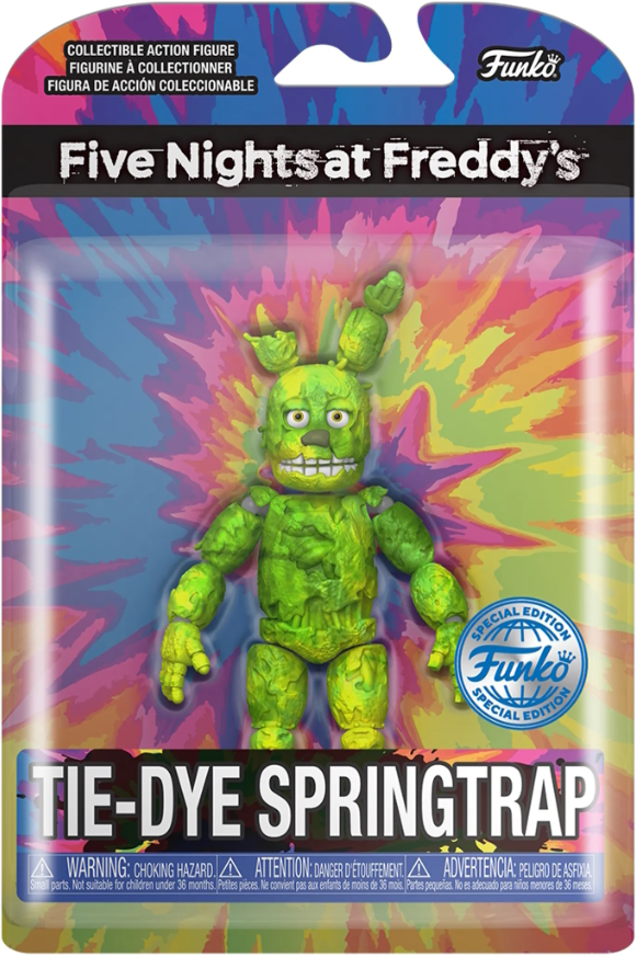 Figurina - Funko Action Figure - Five Nights at Freddy\'s: TieDye Springtrap | Funko
