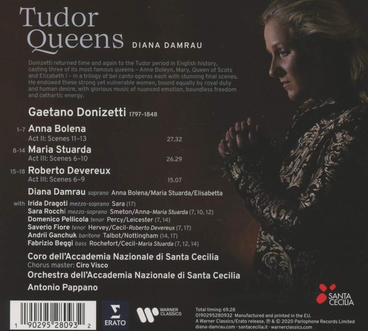 The Tudor Queens | Diana Damrau, Antonio Pappano, Orchestra dell\'Accademia Nazionale di Santa Cecilia