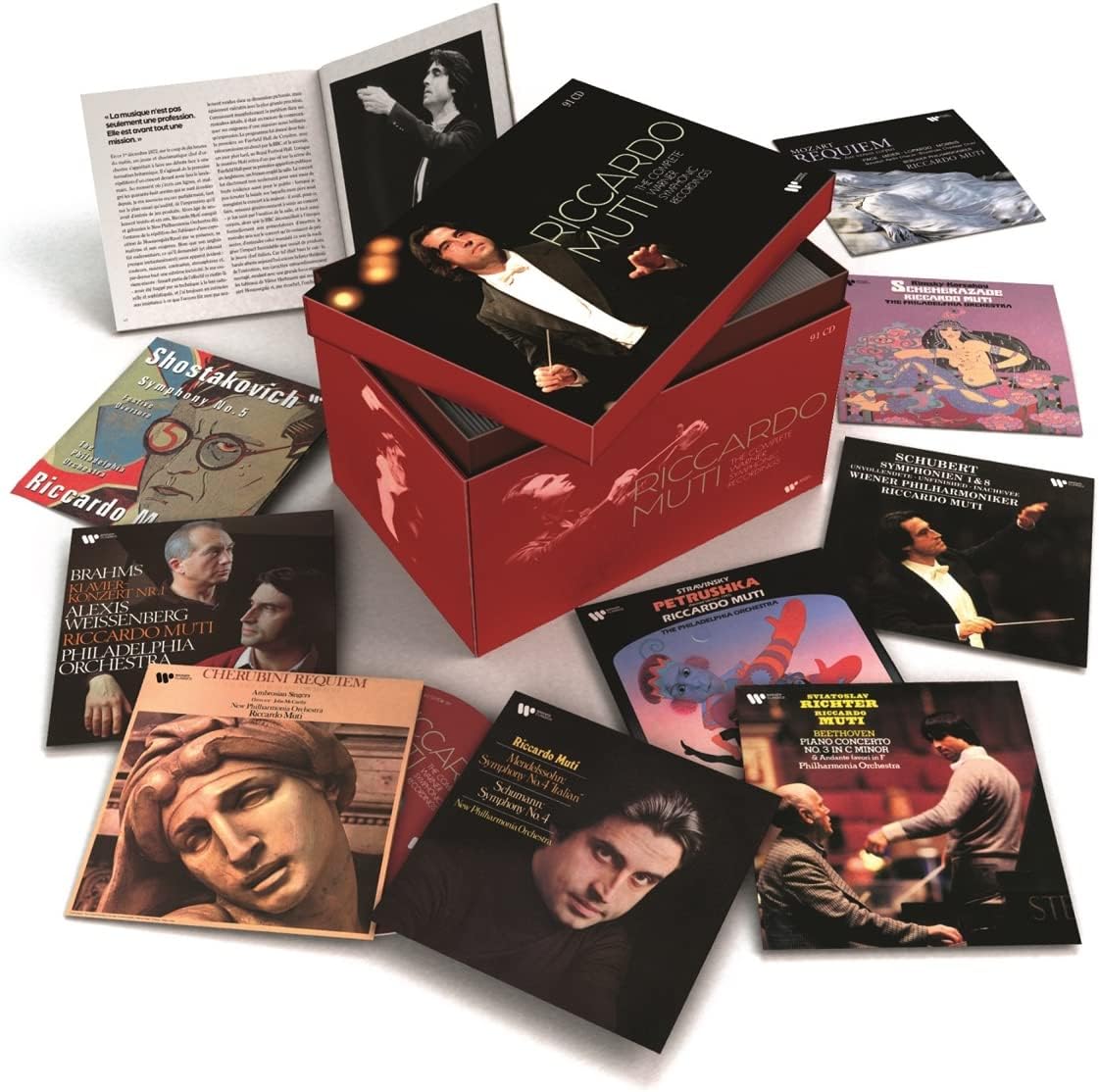 Riccardo Muti - The Complete Warner Symphonic Recordings (91 CDs Box Set) | Riccardo Muti - 1 | YEO