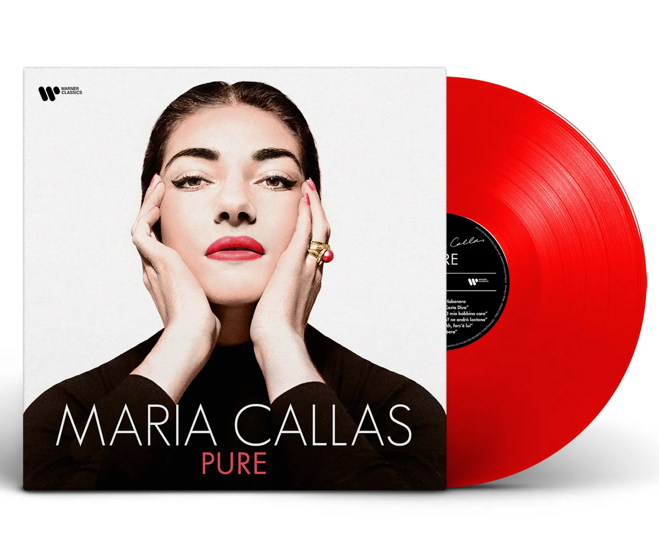 Pure (Red Translucent Vinyl) | Maria Callas