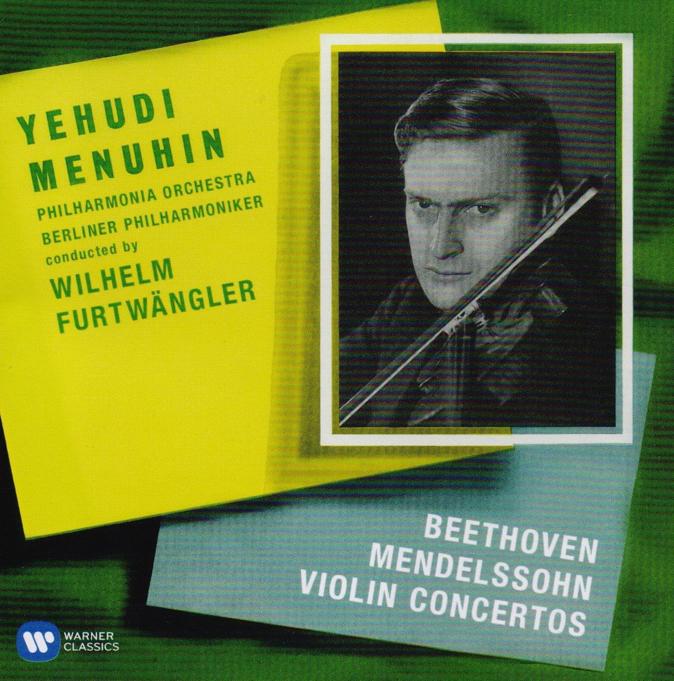 Beethoven & Mendelssohn: Violin Concertos | Yehudi Menuhin, Wilhelm Furtwangler, Philharmonia Orchestra, Berliner Philharmoniker