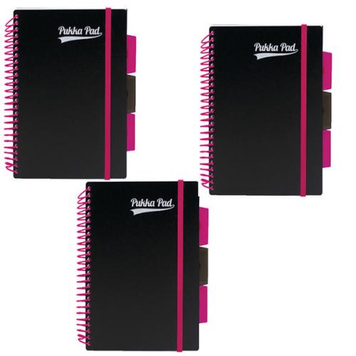 Set 3 caiete cu spirala - Pukka Pad A5 | Pukka Pad