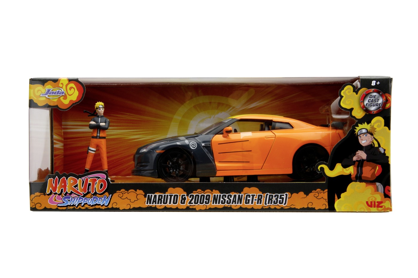 Masina metalica - Nissan Naruto GT-R 2009 | Jada Toys - 5