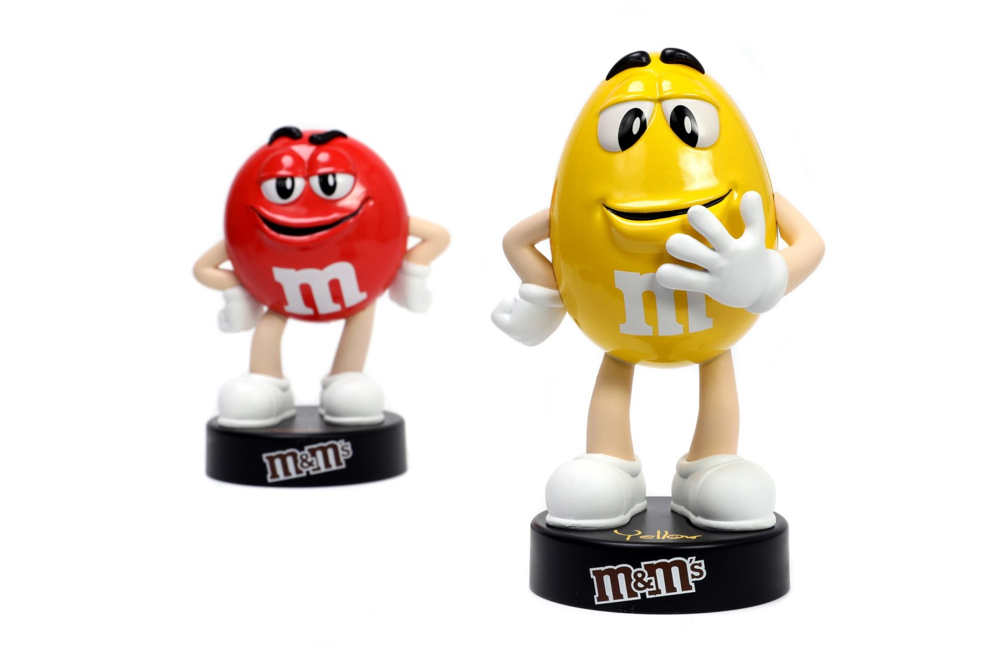 Figurina metalica - M&M, Galbena | Jada Toys