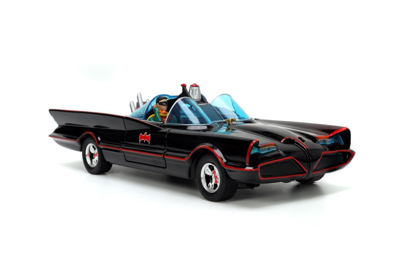 Set Masina metalica - Batmobile, Robin,The Penguin, The Joker | Jada Toys - 5