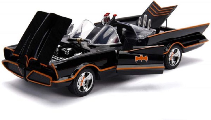 Set figurina si masina - Batman Batmovil - Robin | Jada Toys - 6 | YEO