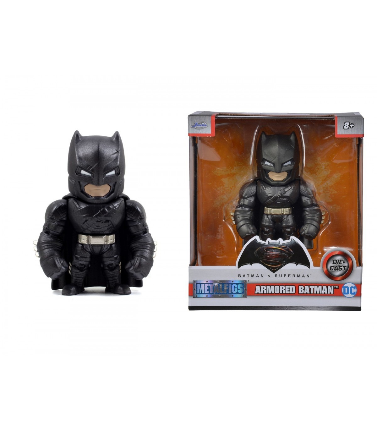 Figurina metalica - Batman, 10 cm | Jada Toys - 3 | YEO