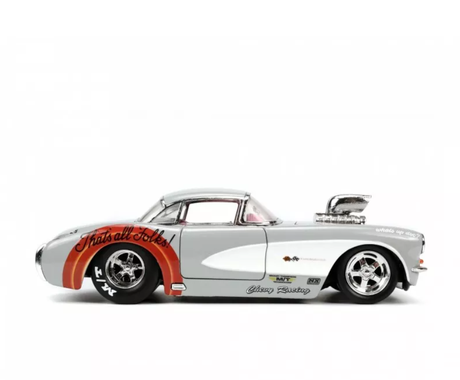 Set masina si figurina - Chevrolet Corvette & Bugs Bunny | Jada Toys - 3 | YEO