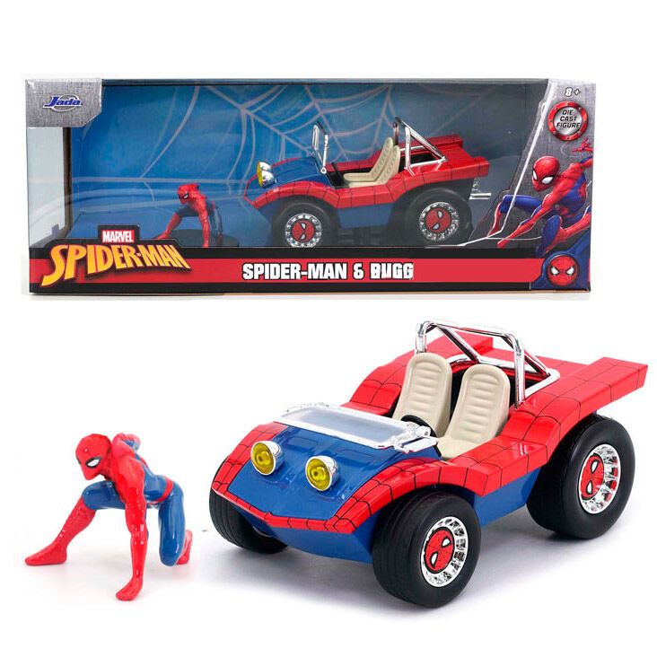 Set masina si figurina - Spider-man & Bugg | Jada Toys