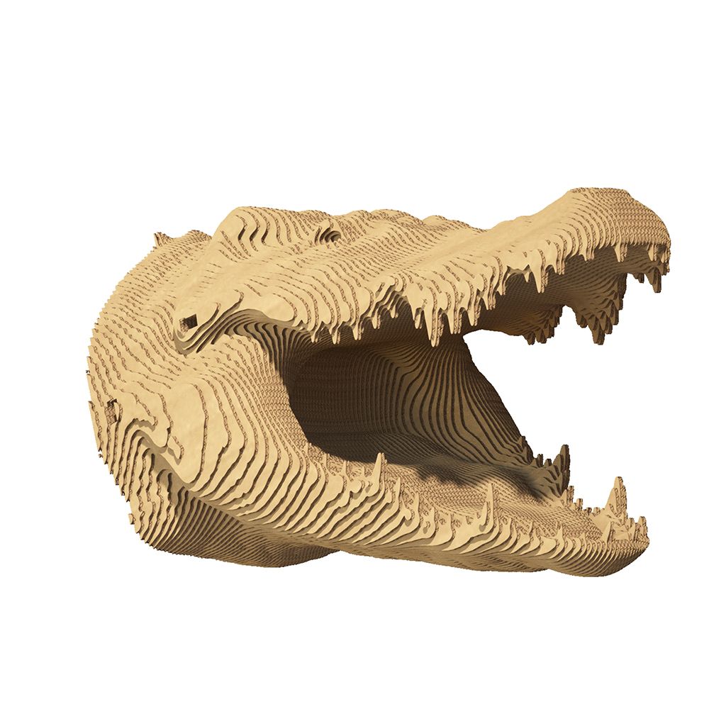 Puzzle 3D - Crocodile | Cartonic