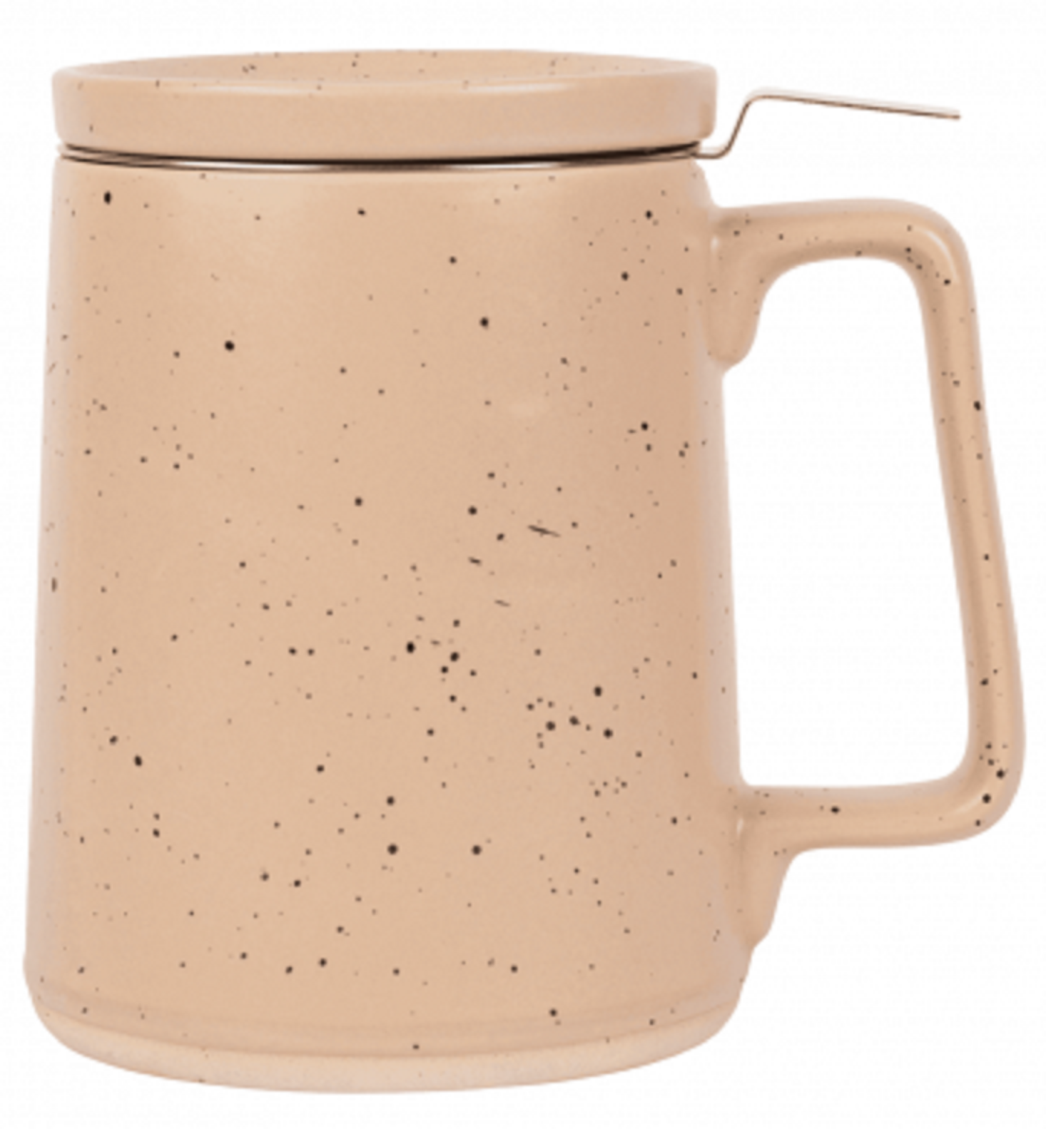 Cana cu infuzor si capac 500 ml - Nude - Mat | Sema Design