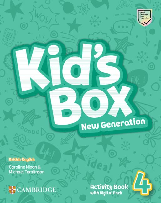 Kid\'s Box New Generation Level 4. Activity Book with Digital Pack British English | Caroline Nixon, Michael Tomlinson