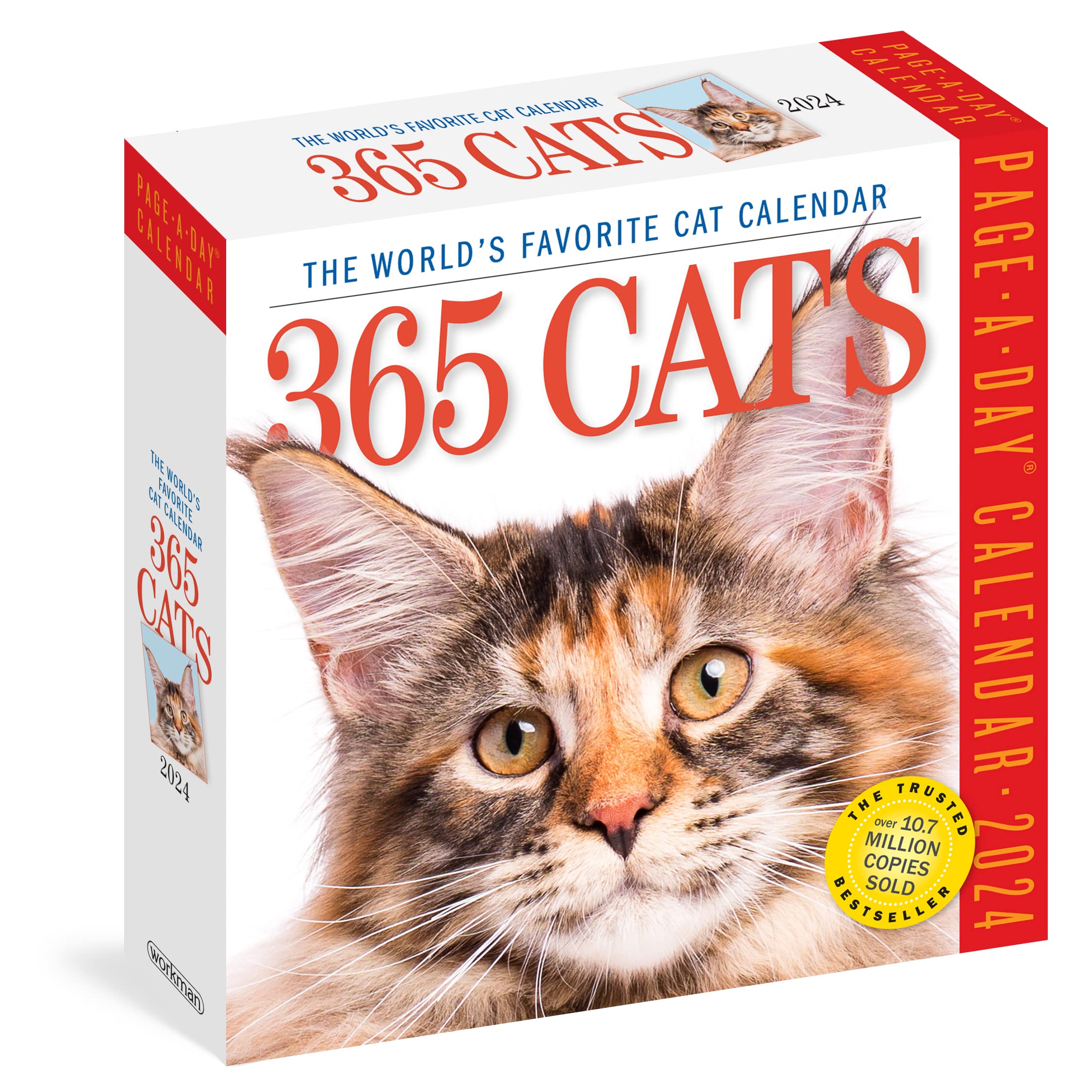 Calendar - 365 Cats - 2024 | Workman Publishing Company