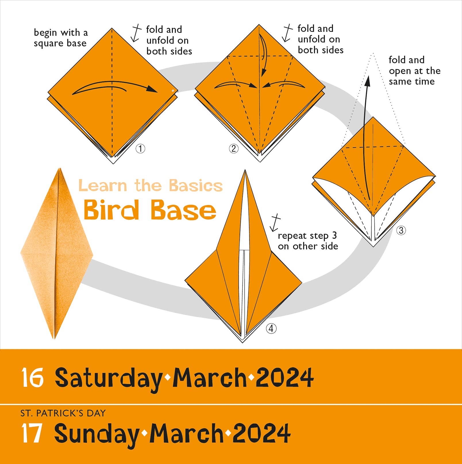 Calendar - Origami | Workman Publishing - 3 | YEO