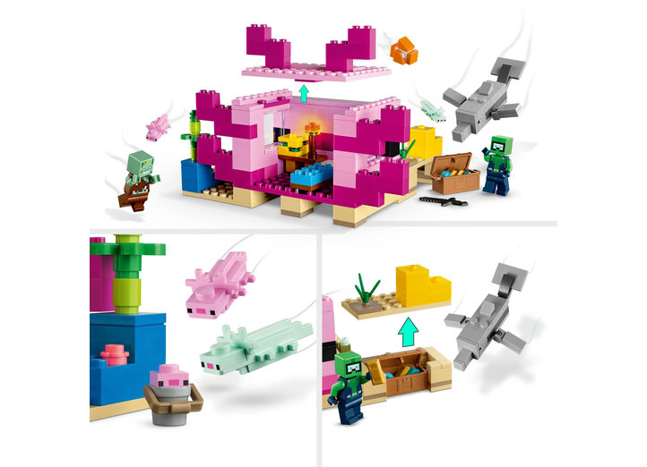 LEGO Minecraft (21247) - Casa Axolotl | LEGO - 4 | YEO