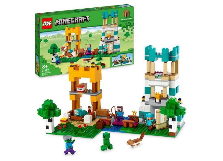 LEGO Minecraft (21249) - Cutie de lucru manual 4.0 | LEGO