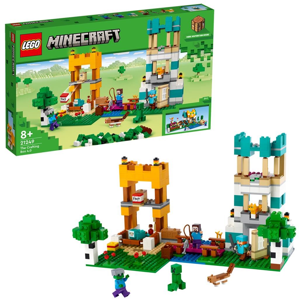 LEGO Minecraft (21249) - Cutie de lucru manual 4.0 | LEGO - 8 | YEO