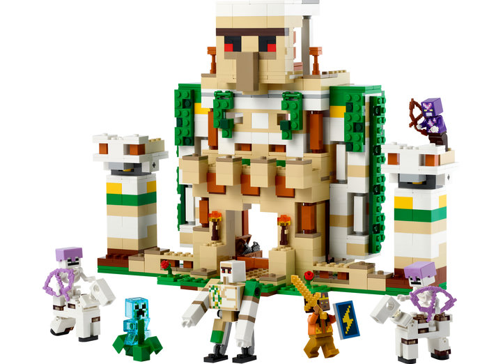 LEGO Minecraft (21250) - Fortareata Golemul de fier | LEGO - 1 | YEO